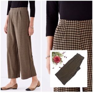 J.Jill Ponte Knit Pleat Full-Leg Cropped